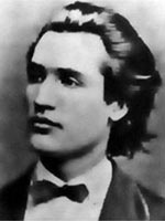 Mihai EMINESCU - poza (imagine) portret Mihai EMINESCU